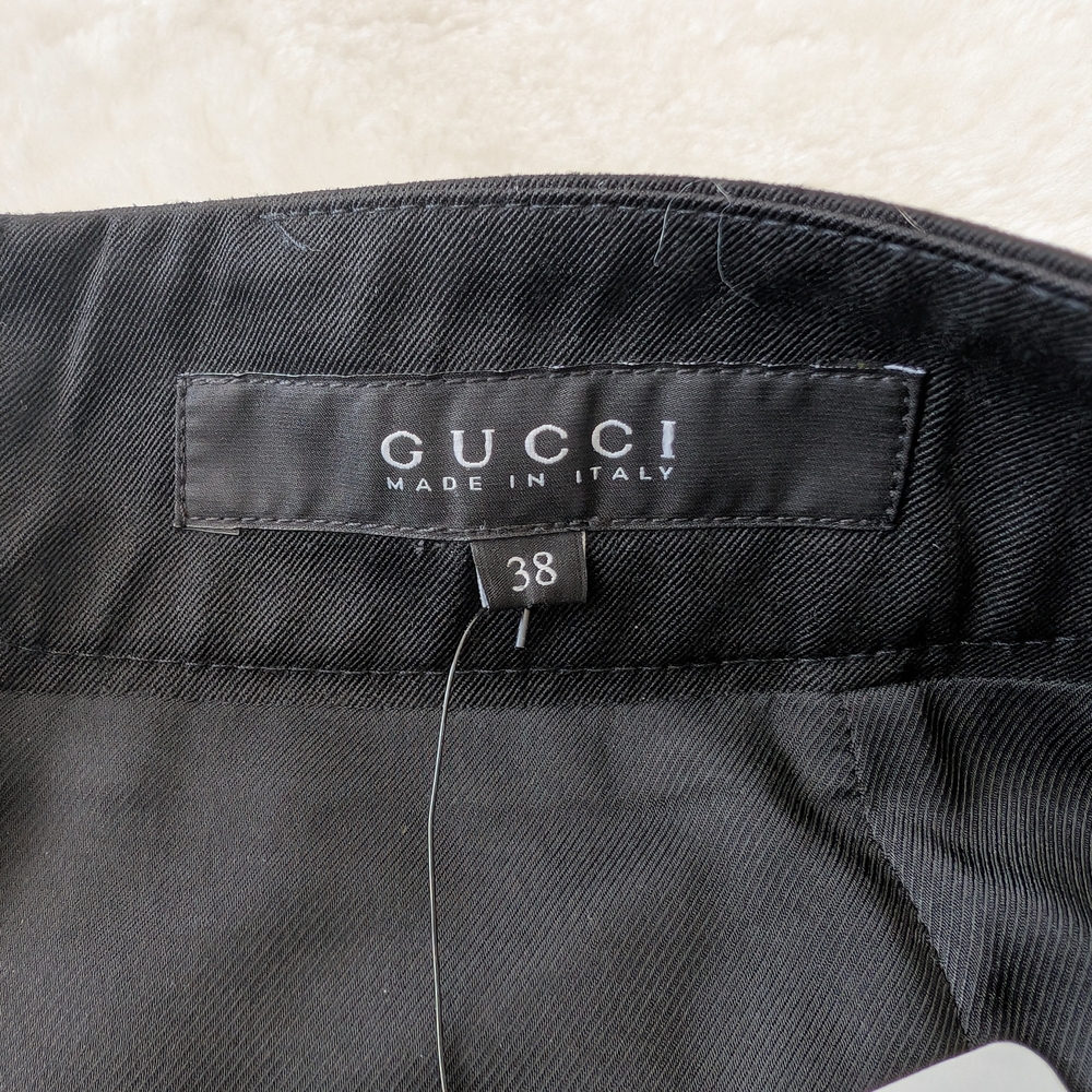 EUC 2017 Gucci Black Pencil Skirt - Size IT 38 - Picture 3 of 7